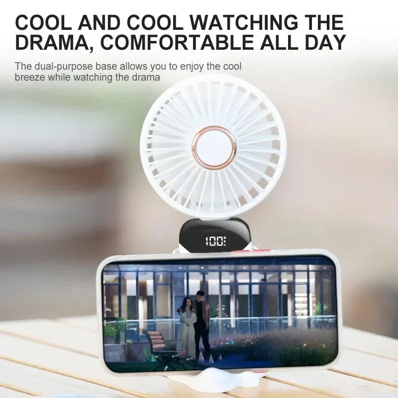 Mini ventilateur portable 5 vitesses